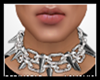 Chain spike Choker