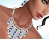 BURST Blue Jewels Set