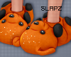 !!S Bear Slippers Orange