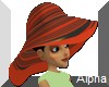 AO~Orange striped hat