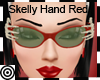 *m Skelly Glasses Red