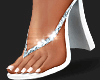 Diamond Sandal White