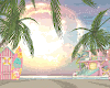 Pastel Beach Photo Room