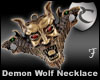 Wolf Demon Necklace