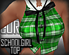 C| Schoolgirl Top