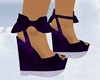 purple shoe
