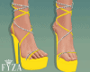 Heels Yellow Agatha
