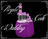 Purple Ant. Wedding Cake