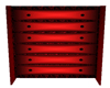 red dresser