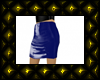 blue pvc skirt