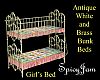  Wht/Brass BunkBed 4