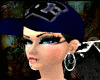 (RI)DC ponytail hat blue