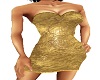 gold shiney dress