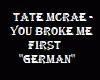 Tate McRae - YOU BROKE