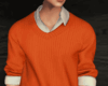 Winter orange shirt