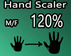 Hand Scaler 120% M/F