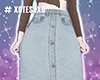 T💜S_Long Denim Skirt