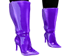 Elegant Purple Boots