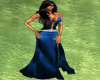 sexy blue dresse