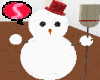 S. Illum. snowman red