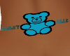 Gummy Bear Blue bck Tat