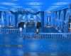 blue wedding room