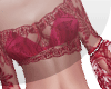 A |top lace red