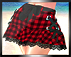 Red Plaid Skirt