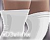 ✘Chie White Boots