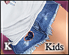 K| Kids Denim Shorts