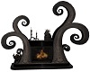 Sepia Fireplace