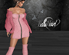 Pink Sweater Dress-RLS