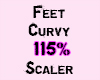 Feet Curvy 115%
