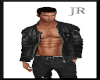 [JR]Leather Jacket Open