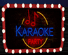 karaoke sign