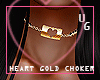 Heart Gold Choker *UG