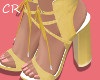 CR/ Yellow Daisy Heels