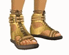 GM Medieval Sandals Gold