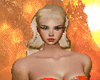MM ORANGE DRESS