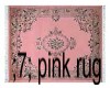 ;7; pr1 pink rug