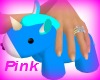 [Pink] Blue Unicorn