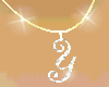 Initial "Y" Necklace