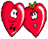 Love hearts animated