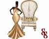 Ivory Gold 4ps THRONE