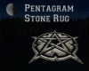 Pentagram Stone Rug