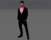 Black & Pink Full Suit