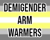 Demigender arm warmers