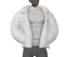 Fur Jacket - White