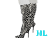 ML Zebra Boots