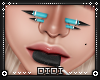 !D! Nose Spike Blue 1